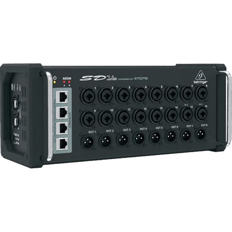 entertainment metals 16ch stage box|Behringer SD16 16.